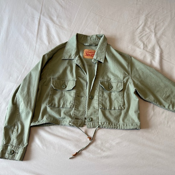 LEVIS | Crop jacket | Green - Picture 1 of 5